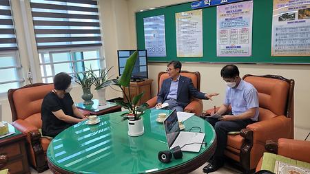 남산고등학교 방문