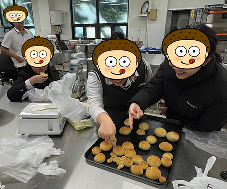 부산시내 고등학생 제빵실습 체험