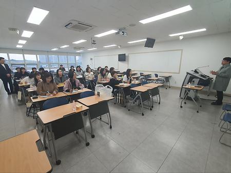 성산개가복지센터 대표님과 산학 연계 특강